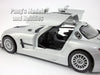 2011 Mercedes-Benz SLS AMG GT3 - SILVER - 1/24 Scale Diecast Metal Model by Motormax
