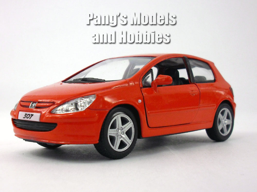 2001 Peugeot 307 XSI - RED - 1/32 Scale Diecast Metal Model by Kinsmart