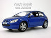 2001 Peugeot 307 XSI - BLUE - 1/32 Scale Diecast Metal Model by Kinsmart