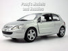 2001 Peugeot 307 XSI - SILVER - 1/32 Scale Diecast Metal Model by Kinsmart