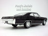 1965 Chevrolet Impala SS 396 - Black  - 1/24 Diecast Metal Model by Welly