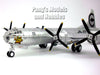 Boeing B-29 Superfortress Bockscar and Fat Man (Nagasaki) 1/144 Scale Diecast Model by Air Force 1