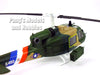 Bell UH-1 UH-1F Iroquois - Huey Gunship 1/72 Scale Assembled and Painted Plastic Model by Easy Model
