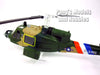Bell UH-1 UH-1F Iroquois - Huey Gunship 1/72 Scale Assembled and Painted Plastic Model by Easy Model