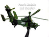 Eurocopter Tiger UHT Attack Support Helicopter - Germany - 1/72 Scale Diecast Helicopter Model by Amercom