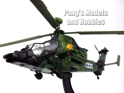 Eurocopter Tiger UHT Attack Support Helicopter - Germany - 1/72 Scale Diecast Helicopter Model by Amercom