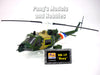 Bell UH-1 UH-1F Iroquois - Huey Gunship 1/72 Scale Assembled and Painted Plastic Model by Easy Model