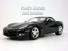 2005 Chevrolet Corvette C6 - BLACK - 1/24 Diecast Metal Model by MotorMax