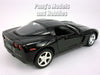 2005 Chevrolet Corvette C6 - BLACK - 1/24 Diecast Metal Model by MotorMax