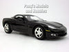 2005 Chevrolet Corvette C6 - BLACK - 1/24 Diecast Metal Model by MotorMax