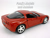 Chevrolet Corvette C6 (2005) - RED - 1/24 Diecast Metal Model by MotorMax