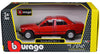 1987 Mercedes-Benz 190E 190 E 2.6 - RED - 1/24 Scale Diecast Model by Bburago with BOX