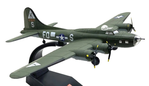 Boeing B-17 B-17F Flying Fortress "Ye Olde Pub" 27th BS, 379th BG, USAAF, Kimbolton, England 1943 1/144 Scale Diecast Metal Model - Unbranded