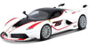 2015 Ferrari FXX-K FXX K #75 LaFerrari - WHITE - 1/24 Scale Diecast Model by Bburago