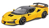 2024 Ferrari SF90 XX Stradale - YELLOW - 1/24 Scale Diecast Model by Bburago