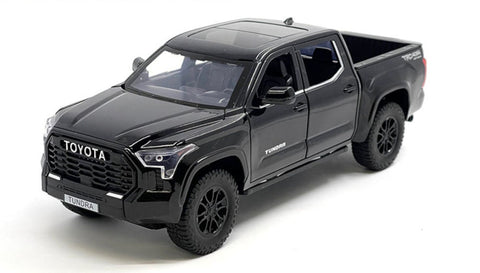 2023 Toyota Tundra TRD Off-Road 4×4 1/24 Scale Diecast Model - BLACK - by MiJo