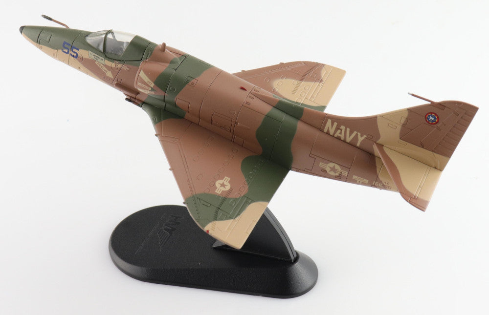 Douglas A-4 A-4E Skyhawk "Aggressor" US NAVY, 1985 - 1986 1/72 Scale Diecast Model by Hobby Master