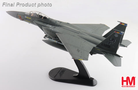 F-15E F-15 Strike Eagle - "Hellcat" 494th FS, 48th FW, Lakenheath - USAF 2024 1/72 Scale Diecast Model by Hobby Master