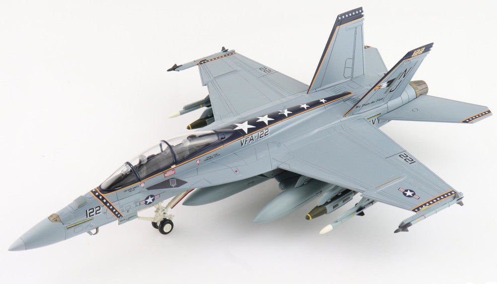 Boeing F/A-18F (F-18) Super Hornet VFA-122 "Flying Eagles" US NAVY - 1/72 Scale Diecast Model by Hobby Master
