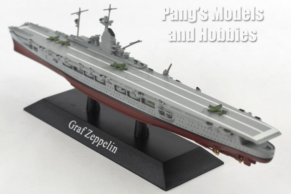 German Navy Aircraft Graf Zeppelin 1/1250 Scale Diecast Metal Model by ...