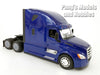Freightliner Cascadia Extended Cab Truck - BLUE - 1/32 Scale Diecast Metal and Plastic Model by Welly