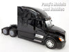Freightliner Cascadia Extended Cab Truck - BLACK - 1/32 Scale Diecast Metal and Plastic Model by Welly