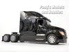 Freightliner Cascadia Extended Cab Truck - BLACK - 1/32 Scale Diecast Metal and Plastic Model by Welly
