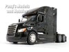 Freightliner Cascadia Extended Cab Truck - BLACK - 1/32 Scale Diecast Metal and Plastic Model by Welly