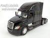 Freightliner Cascadia Extended Cab Truck - BLACK - 1/32 Scale Diecast Metal and Plastic Model by Welly