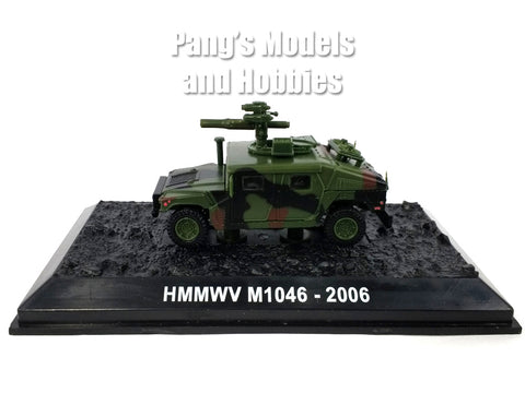 M1046 HMMWV Humvee - Tow Carrier US Army 2006 1/72 Scale Die-cast Model by Amercom