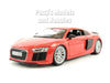 Audi R8 V10 Plus - 2015 - Red - 1/24 Scale Diecast Model by Maisto