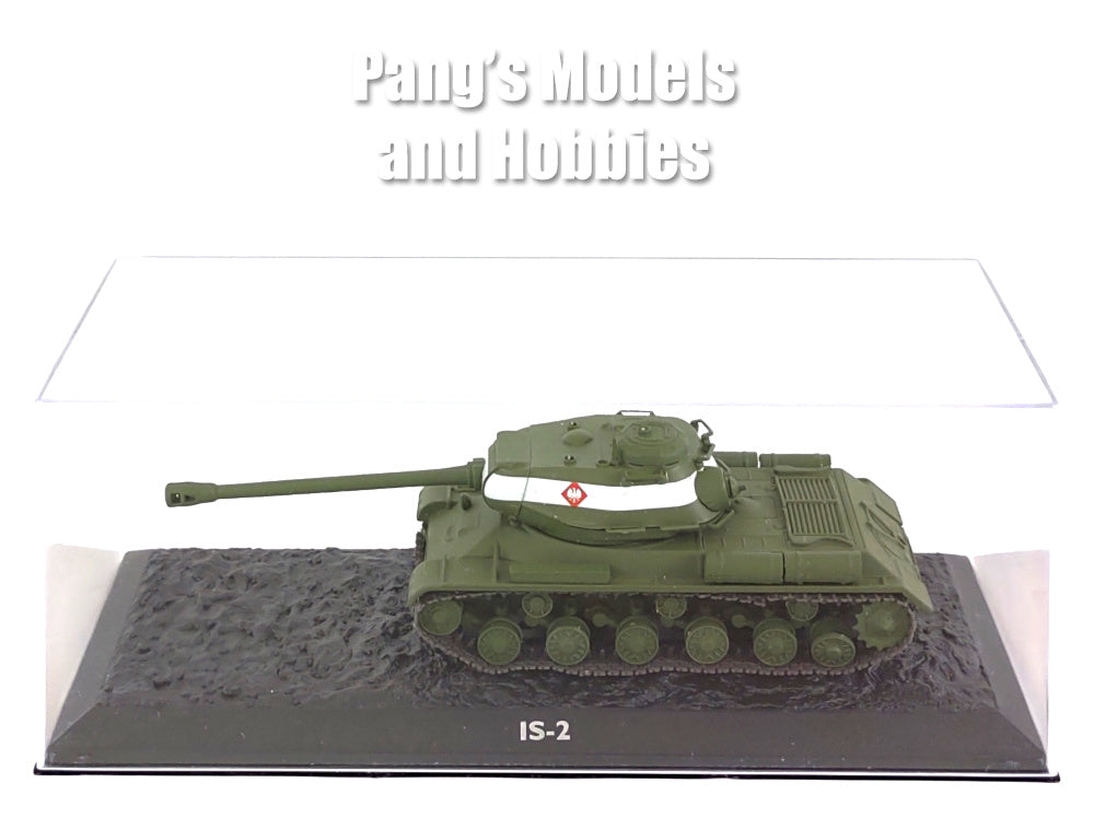 Model Is2 IS-2 JS-2 Russian - Soviet Heavy Tank & Display Case - 1/72 Scale Diec ...