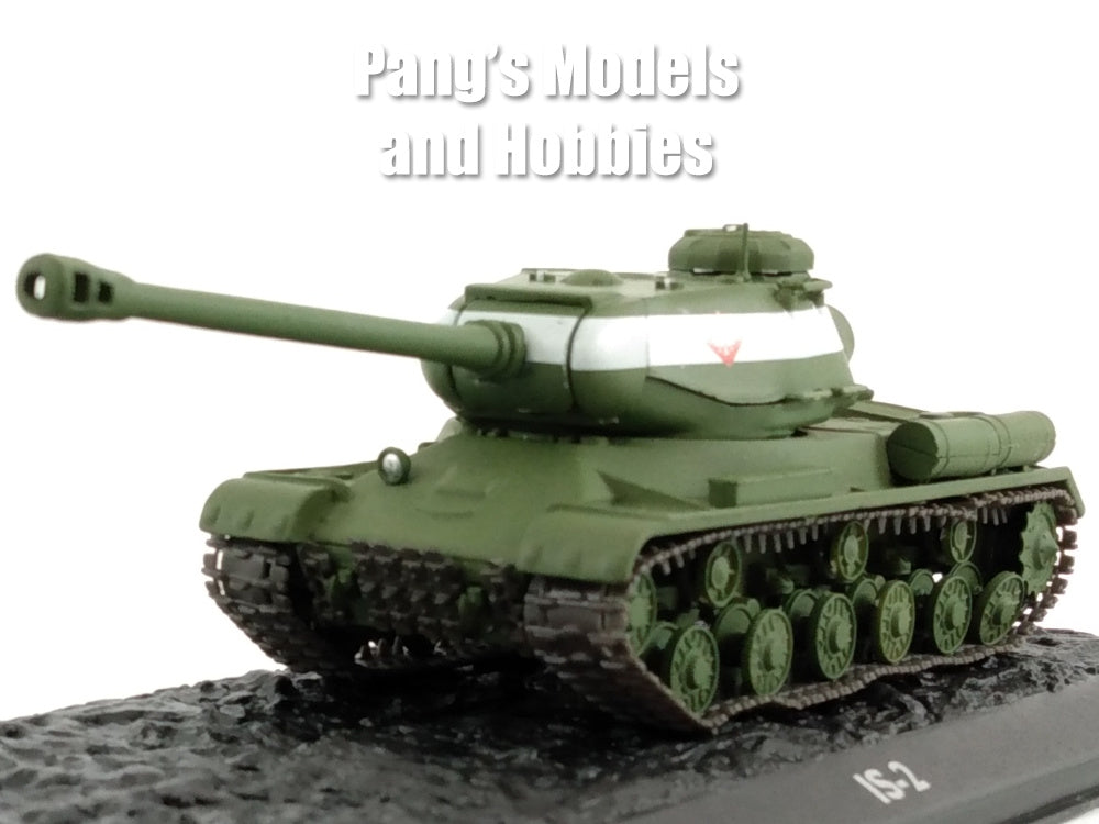 Model Is2 IS-2 JS-2 Russian - Soviet Heavy Tank & Display Case - 1/72 Scale Diec ...