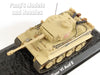 Tiger I PzKpfw VI Ausf German Heavy Tank & Display Case - 1/72 Scale Diecast Metal Model by Atlas