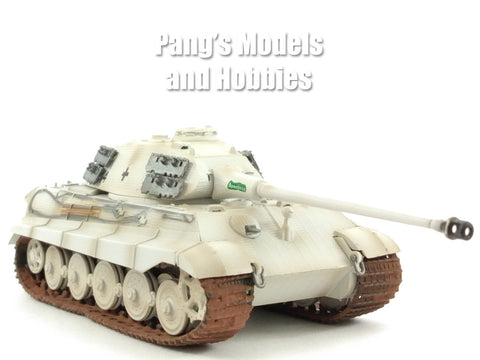 Porsche Tiger II - King Tiger - Bengal Tiger Tank - White - 1/72 Scale Plastic Model by Easy Model