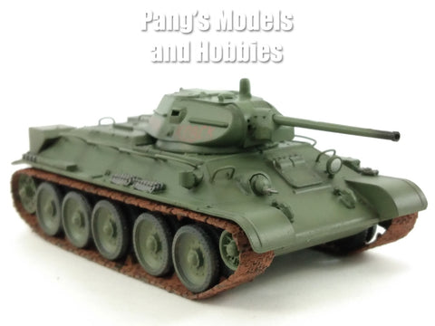 T-34 (T-34/76) Russian Main Battle Tank 1942 - Green - 1/72 Scale Plastic Model by Easy Model