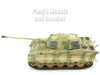 Porsche Tiger II - King Tiger - Bengal Tiger Tank - Tan Camo - 1/72 Scale Plastic Model by Easy Model