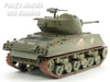 M4 M4A3 37th Bat. Sherman 4th Armored Div. - US ARMY - 1/72 Scale Plastic Model by Easy Model