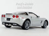 2007 Chevrolet Corvette Z06 - SILVER - 1/24 Diecast Metal Model by Welly
