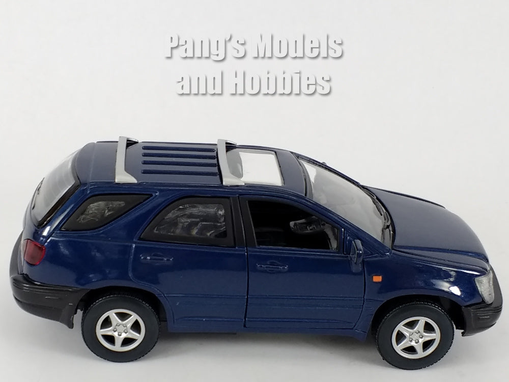 2000 Lexus RX 300 RX300 - Blue - 1/24 Scale Diecast Model by Smart Toy ...