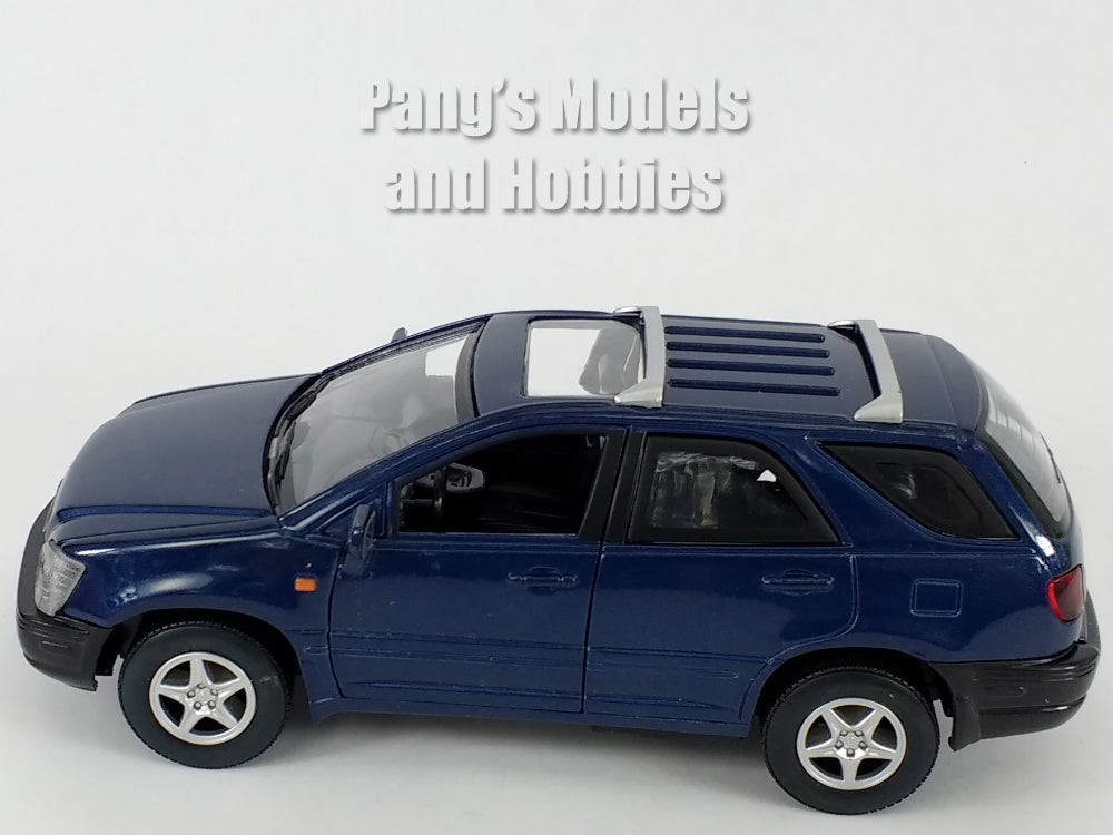 2000 Lexus RX 300 RX300 - Blue - 1/24 Scale Diecast Model by Smart Toy ...
