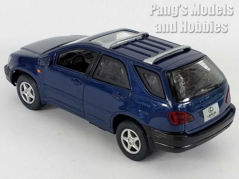 2000 Lexus RX 300 RX300 - Blue - 1/24 Scale Diecast Model by Smart Toy ...