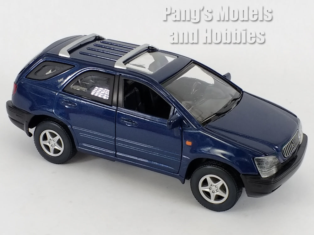 2000 Lexus RX 300 RX300 - Blue - 1/24 Scale Diecast Model by Smart Toy ...