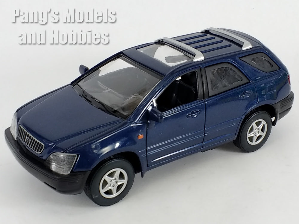 2000 Lexus RX 300 RX300 - Blue - 1/24 Scale Diecast Model by Smart Toy ...