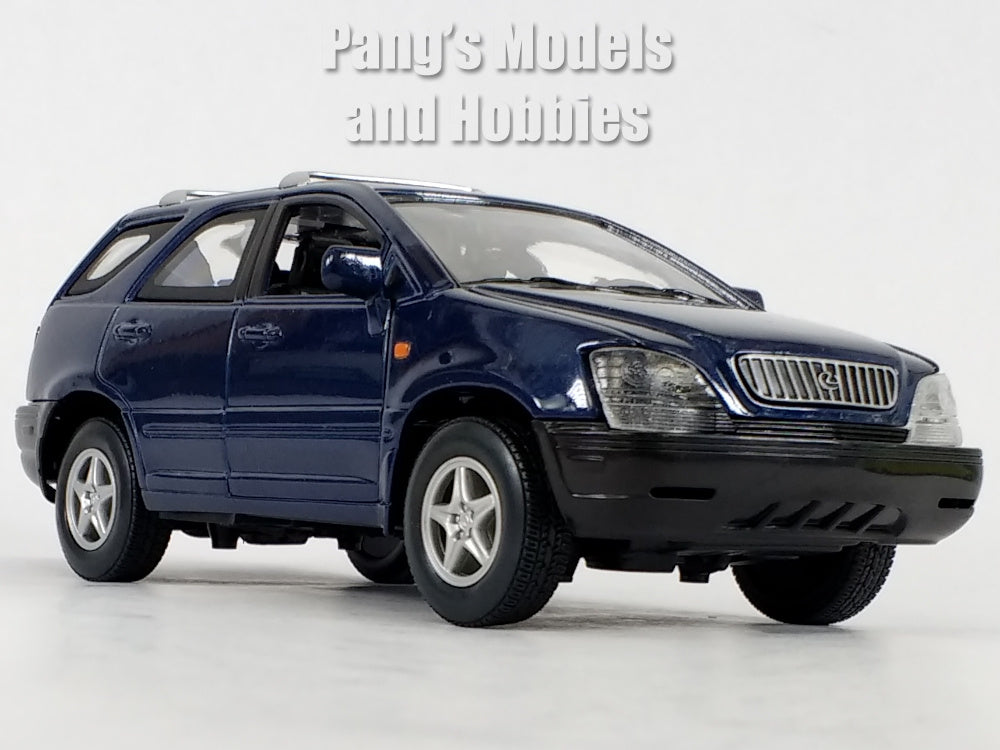 2000 Lexus RX 300 RX300 - Blue - 1/24 Scale Diecast Model by Smart Toy ...
