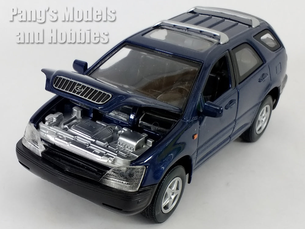 2000 Lexus RX 300 RX300 - Blue - 1/24 Scale Diecast Model by Smart Toy ...
