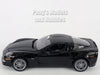 2007 Chevrolet Corvette Z06 - BLACK - 1/24 Diecast Metal Model by Welly