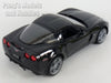 2007 Chevrolet Corvette Z06 - BLACK - 1/24 Diecast Metal Model by Welly