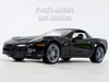 2007 Chevrolet Corvette Z06 - BLACK - 1/24 Diecast Metal Model by Welly