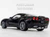 2007 Chevrolet Corvette Z06 - BLACK - 1/24 Diecast Metal Model by Welly